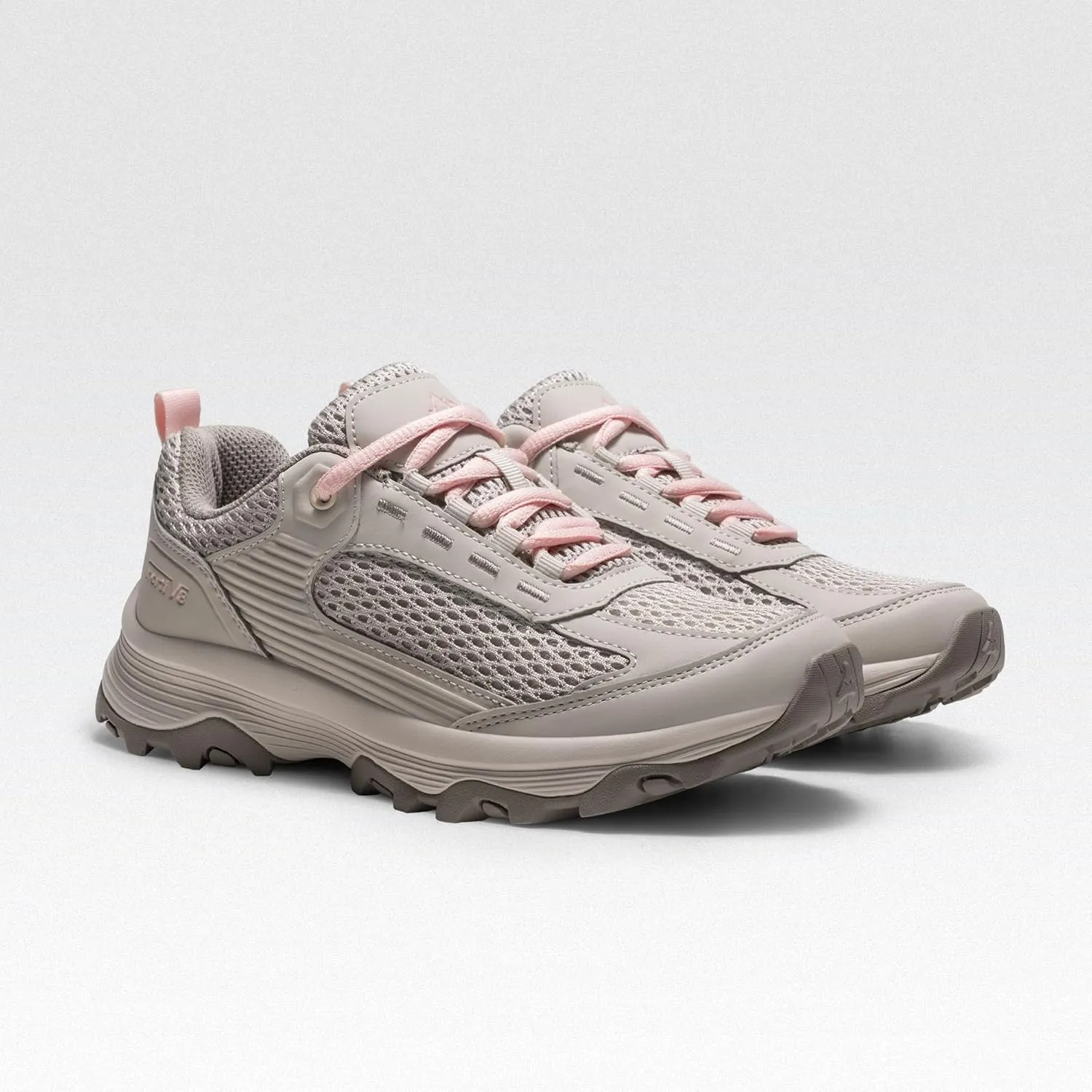 NORTIV 8 Women's Hiking Shoes Lightweight Breathable Mesh Walking Sneakers Outdoor Work Shoes