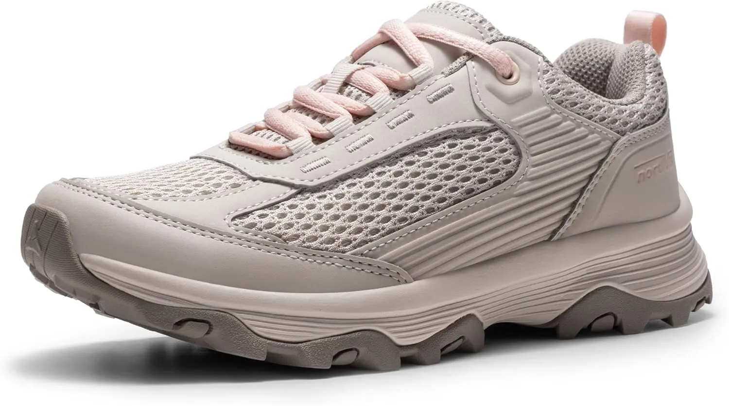NORTIV 8 Women's Hiking Shoes Lightweight Breathable Mesh Walking Sneakers Outdoor Work Shoes