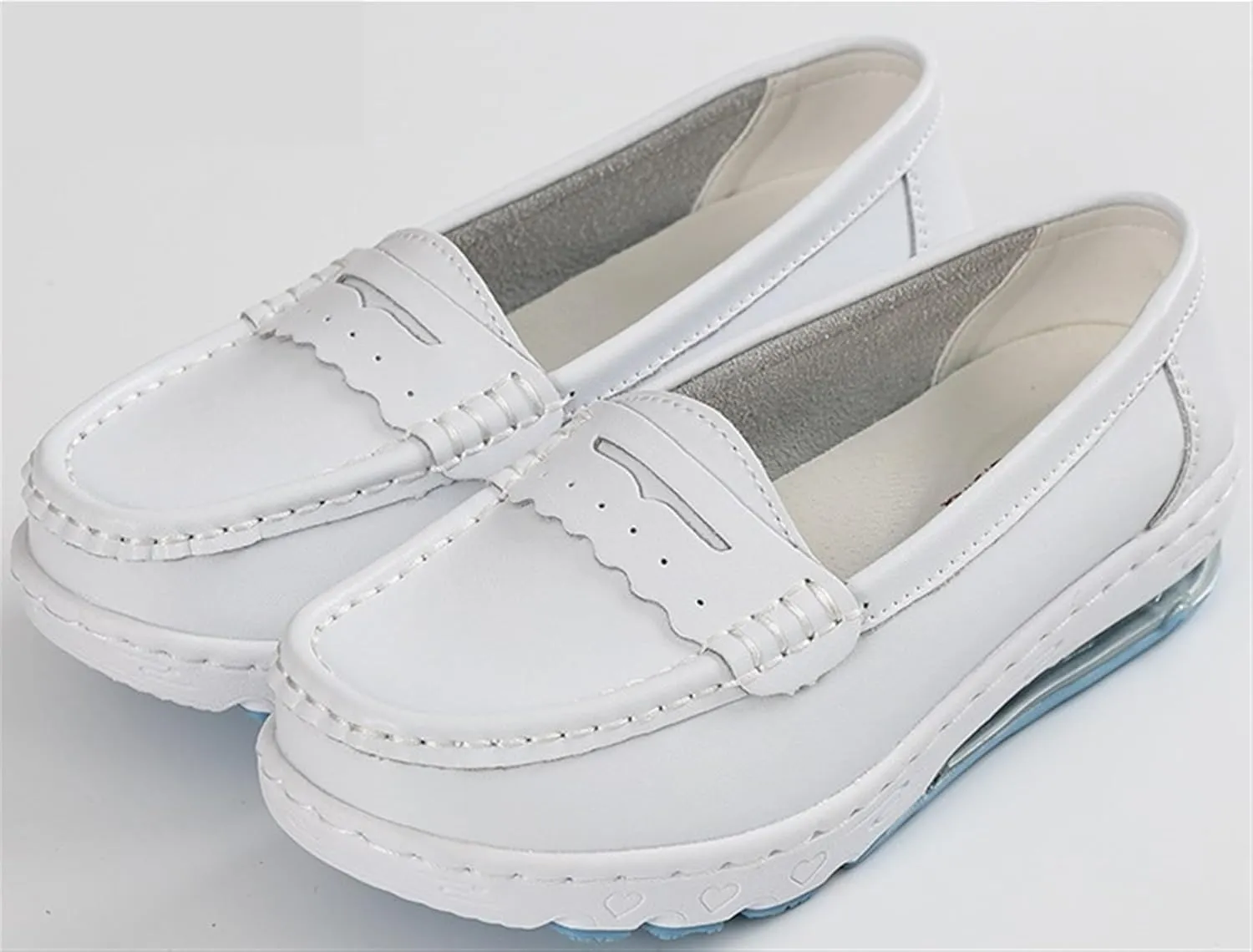 Nursing Shoes Women On Lightweight White Slip Resistant Arch Support Sneakers for Women Healthcare Women Comfort Shoes C-1709