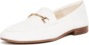 On Edelman Loafers Stacked White Sam Bright Loraine Fashion Timely delivery Almond Slip Toe Most-wanted Heel