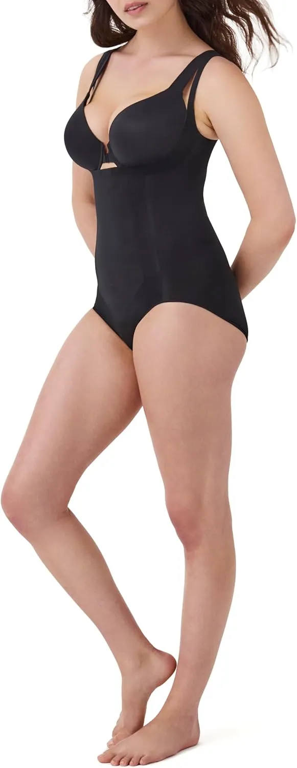OnCore Sculpting Open-Bust Panty Bodysuit