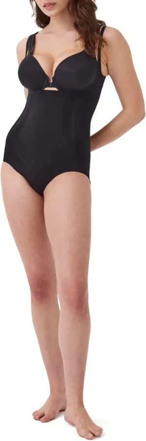 OnCore Sculpting Open-Bust Panty Bodysuit
