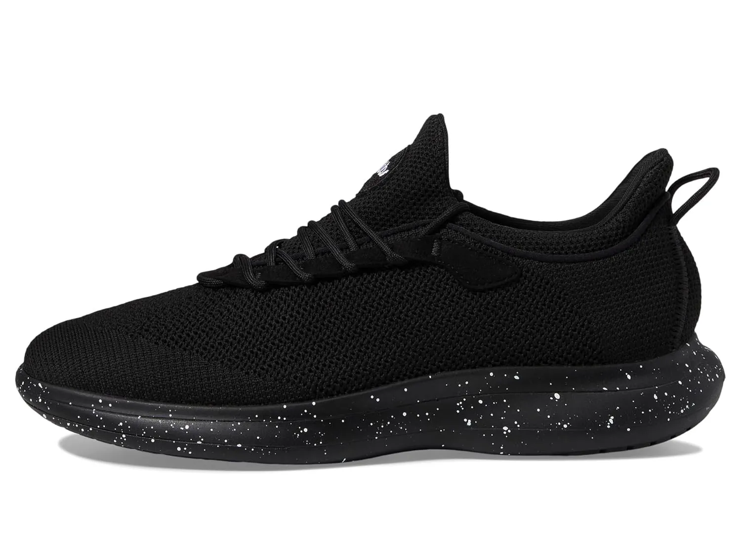 Orbit Work Unisex Sneakers – Stratus EVA Midsole – Foam Insole – Polyester Lining – Pull Tab Black Speckle Men's 13, Women's 14.5 Medium