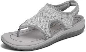 Orthofeet Women's Orthopedic Knit Lyra Sandals