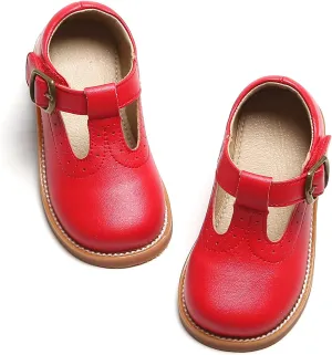 Otter MOMO Toddler/Little Girls Mary Jane Slip-on School Uniform Party Dress Shoes