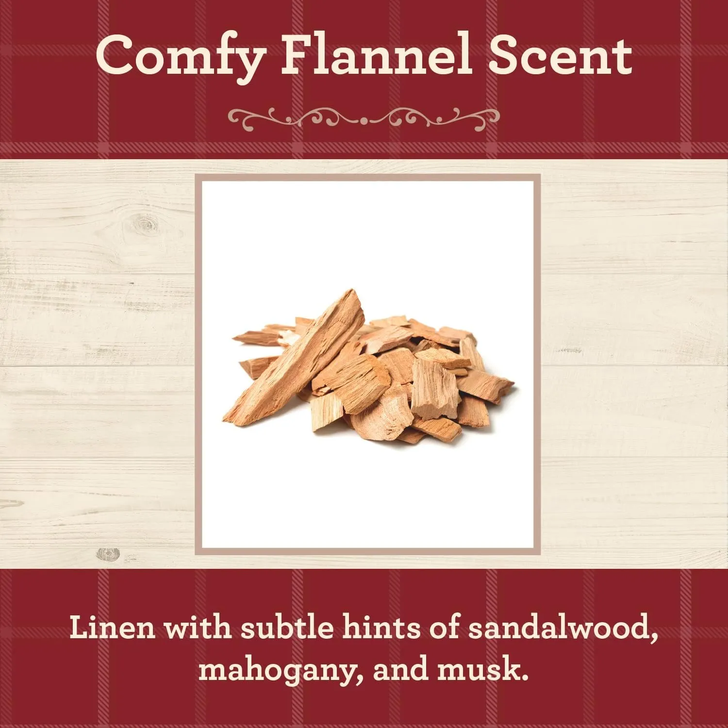 Our Own Candle Company, Comfy Flannel Scented Mason Jar Candle, 100 Hour Burn Time, 13 Ounces