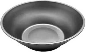 Outdoor Portable Pure Titanium Bowl Camping Lightweight Titanium Tableware