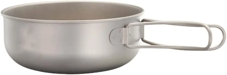 Outdoor Pure Titanium Camping Cup Lightweight Portable Tableware