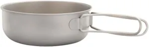 Outdoor Pure Titanium Camping Cup Lightweight Portable Tableware