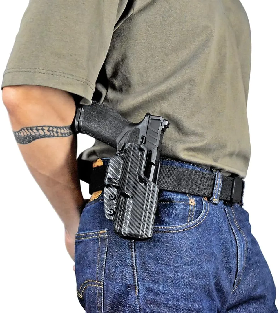 OWB Concealment IDPA - Outside The Waistband Holster - fits Walther PDP 4'' / 4.5''/ Compact