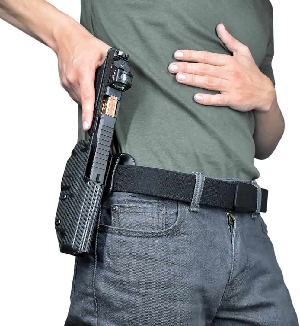 OWB Paddle Holster - Outside The Waistband fits S&W CSX E-Series 3.6''