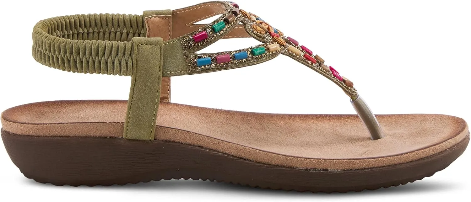 PATRIZIA Women's Crema Slingback Sandal