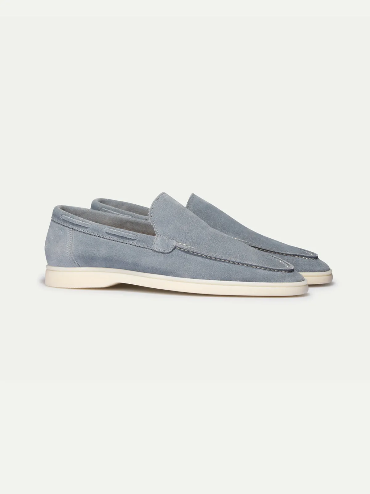 Paul Lefebvre | Sky blue yacht slippers