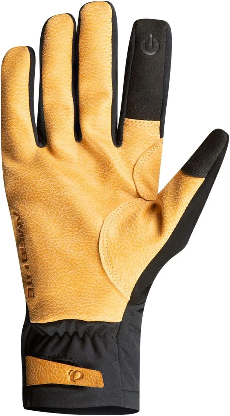 PEARL IZUMI Men's Gloves, Lightly Insulated Cycling Glove, AmFIB Lite, Ax Suede Laredo Palm & Touchscreen Compatibility