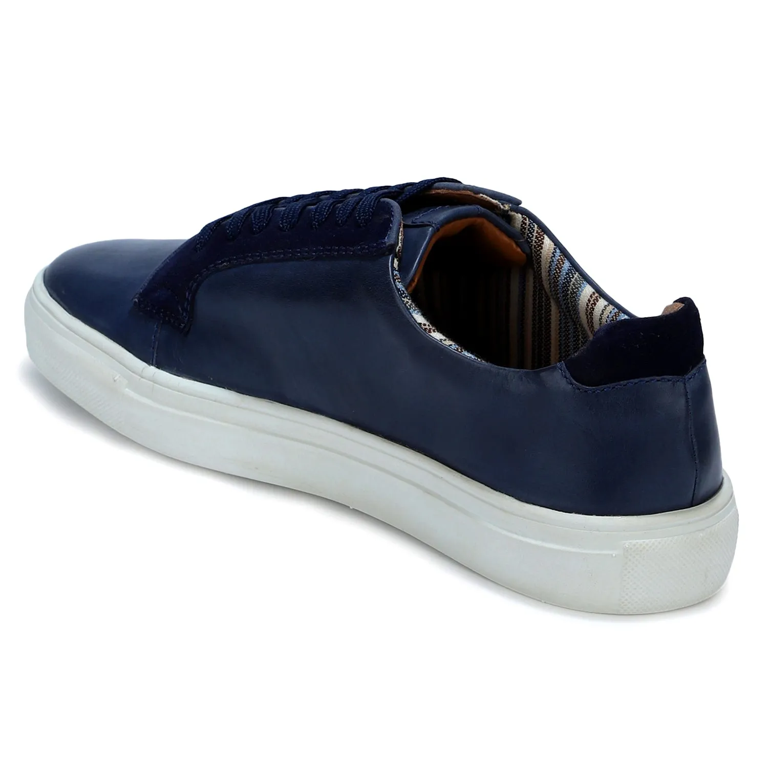 Pepe: Blue Lace-up Sneaker