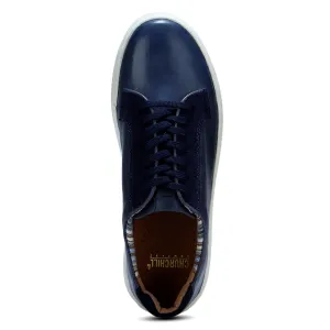Pepe: Blue Lace-up Sneaker