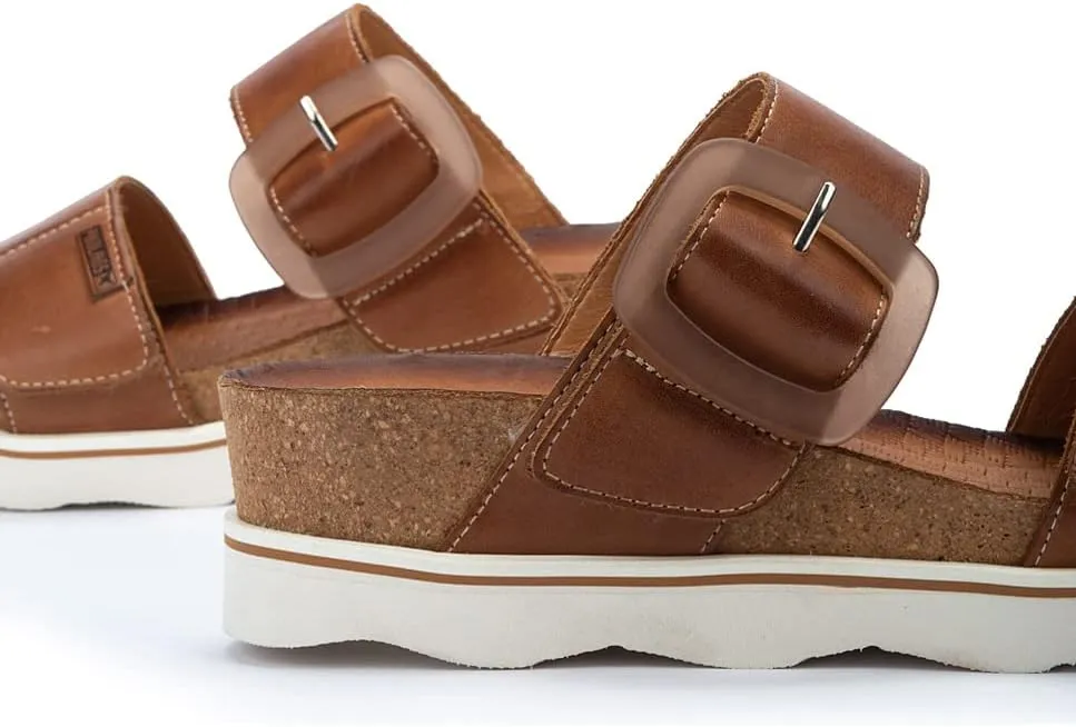 PIKOLINOS Wedge Sandals Leather Menorca for Woman