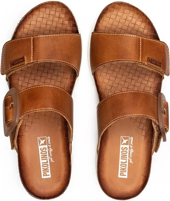 PIKOLINOS Wedge Sandals Leather Menorca for Woman