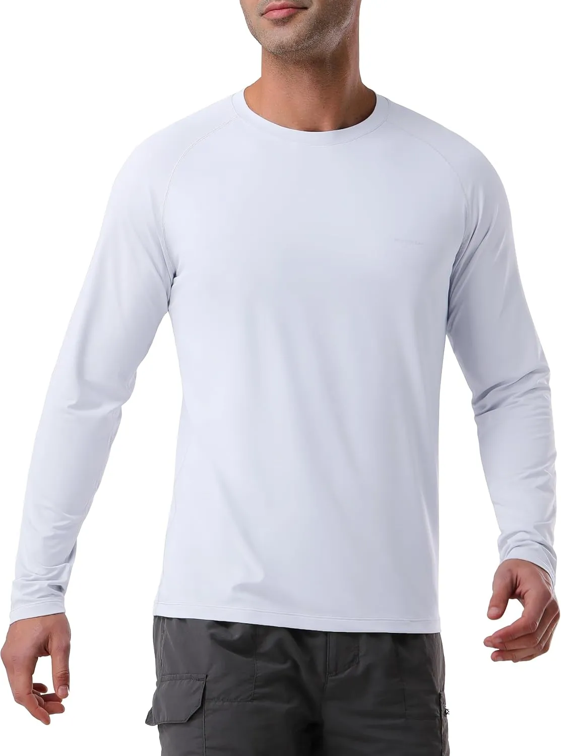 Pioneer Camp Men's Sun UV Protection SPF Shirts UPF50  Rash Guard Long Sleeve Lightweight Hiking Quick Dry Running Swim Shirt