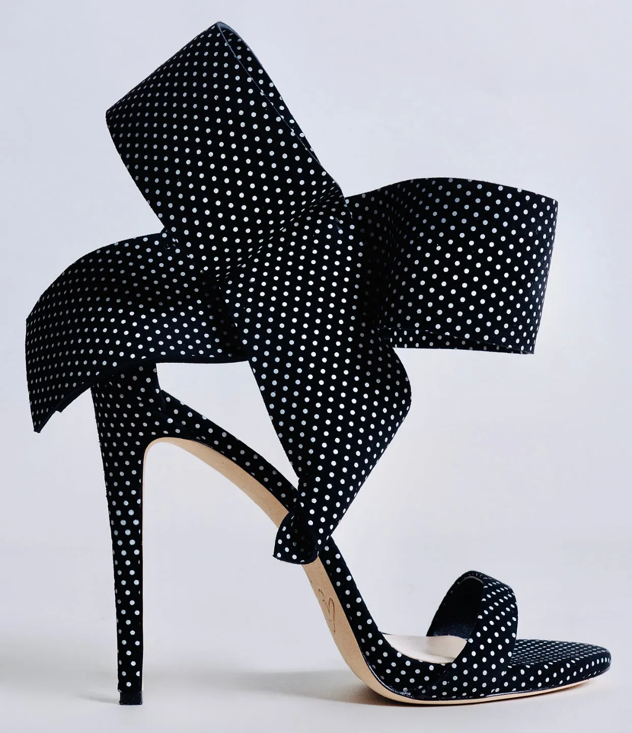 POLKA DOT OPEN TOE