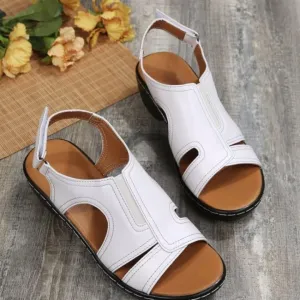 Premium Leather Orthopedic Wedge sandals