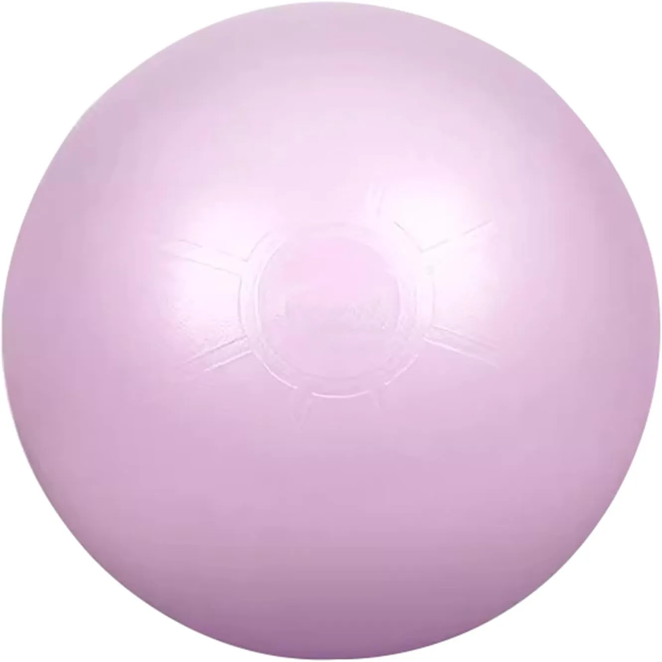 Purple Exercise Ball, Yoga Ball 65cm Anti-Burst Balance Ball w/Quick Pump Fitness Ball for Pregnancy Birthing Excersize Workout Fitness Balance