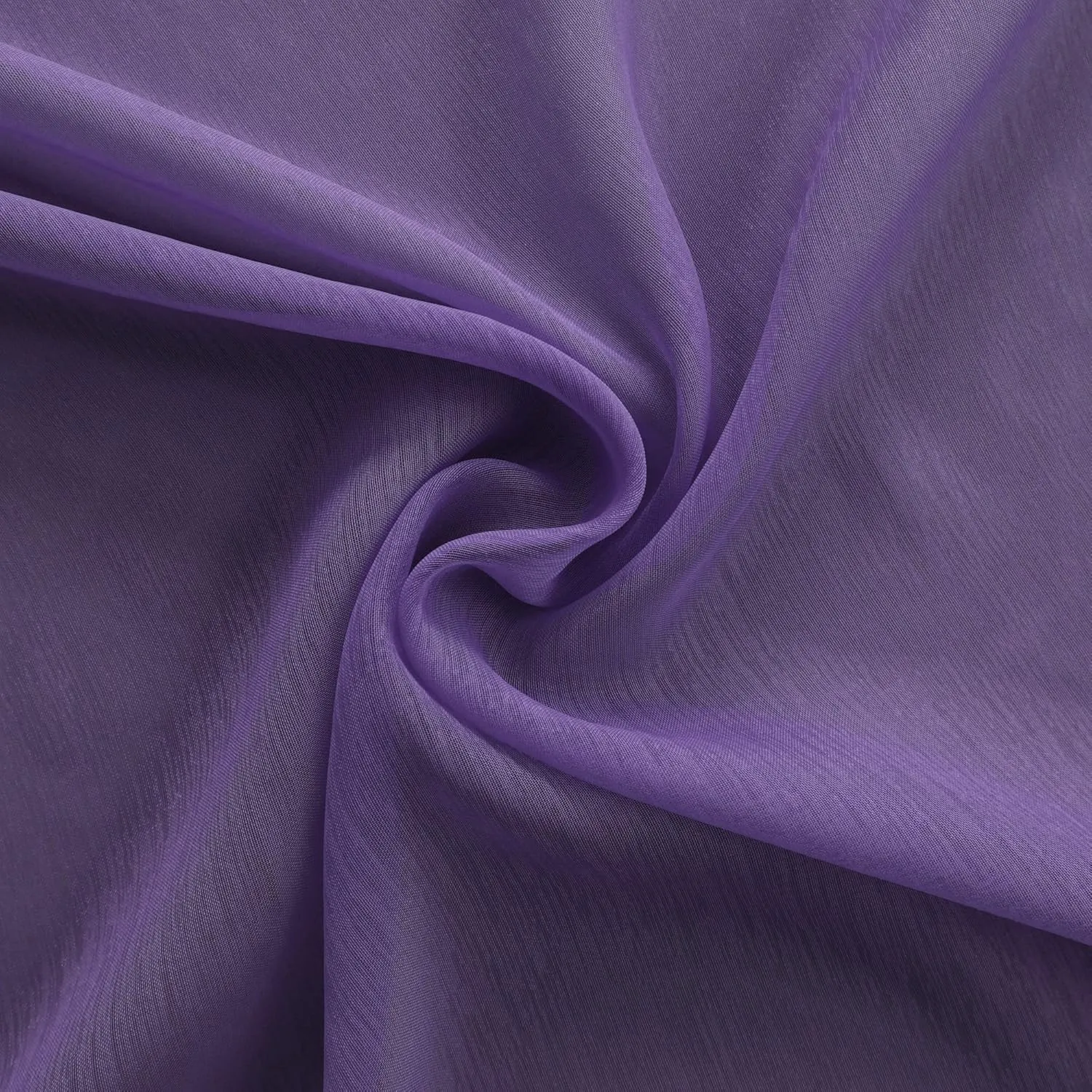 Purple Sheer Curtains 63 Inches Long for Girls Kids Bedroom Grommet Violet Plum Royal Dark Purple Curtain Window Voile Drapes for Living Room Women Decorations 63 Inch Length Set 2 Panels