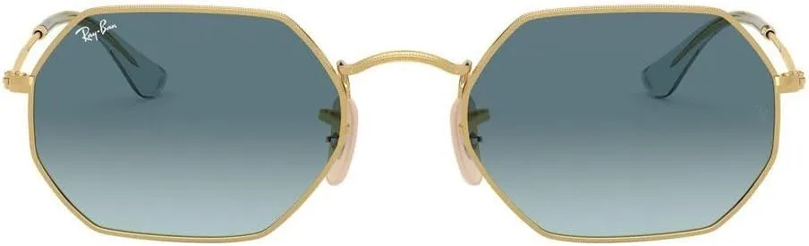 Ray-Ban RB3556N Octagonal Flat Lens Sunglasses