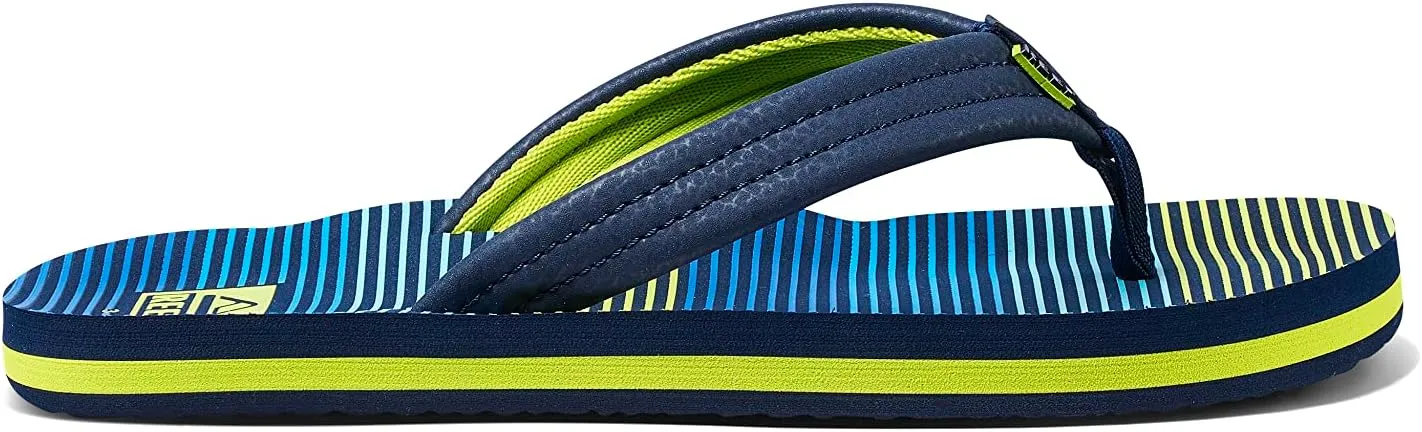 REEF Kids Ahi Unisex-Child Beach Flip Flop, Soft Cushion Footbed, Water Friendly