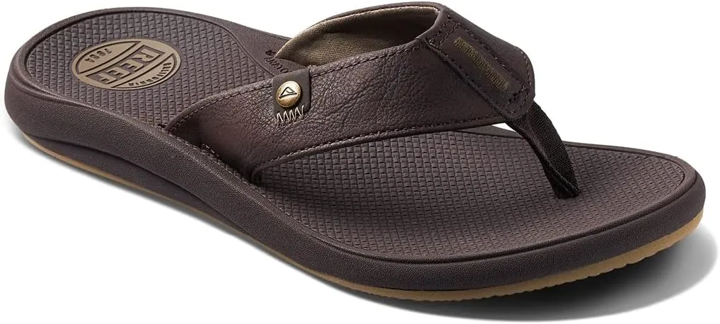 REEF Phantom Nias Men's Beach Flip Flop, Lightweight & Soft and Supportive Molded Footbed