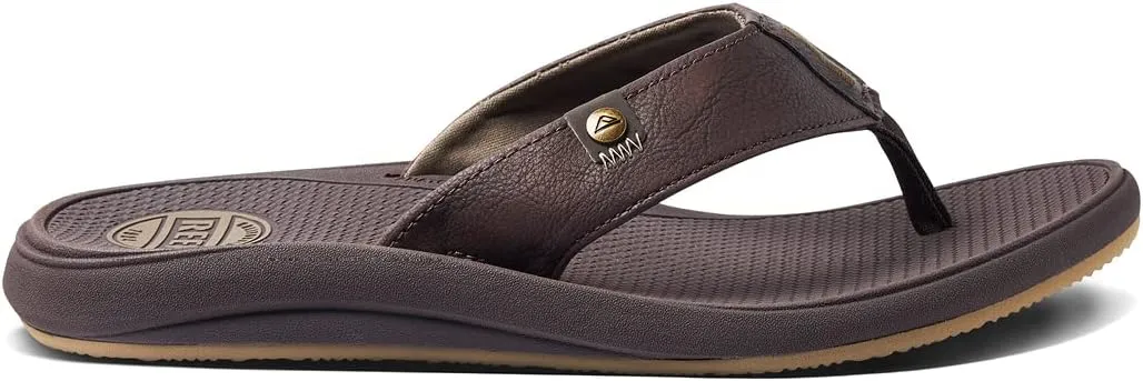 REEF Phantom Nias Men's Beach Flip Flop, Lightweight & Soft and Supportive Molded Footbed