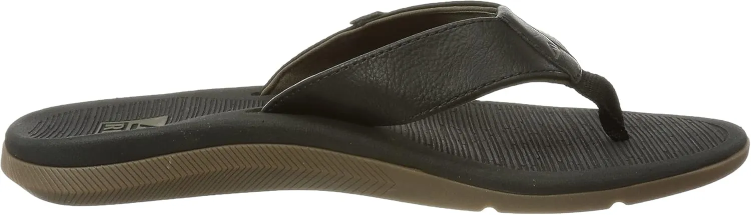 REEF Santa Ana Men's Flip Flop, Arch Support, Water Friendly, Non Marking Outsole