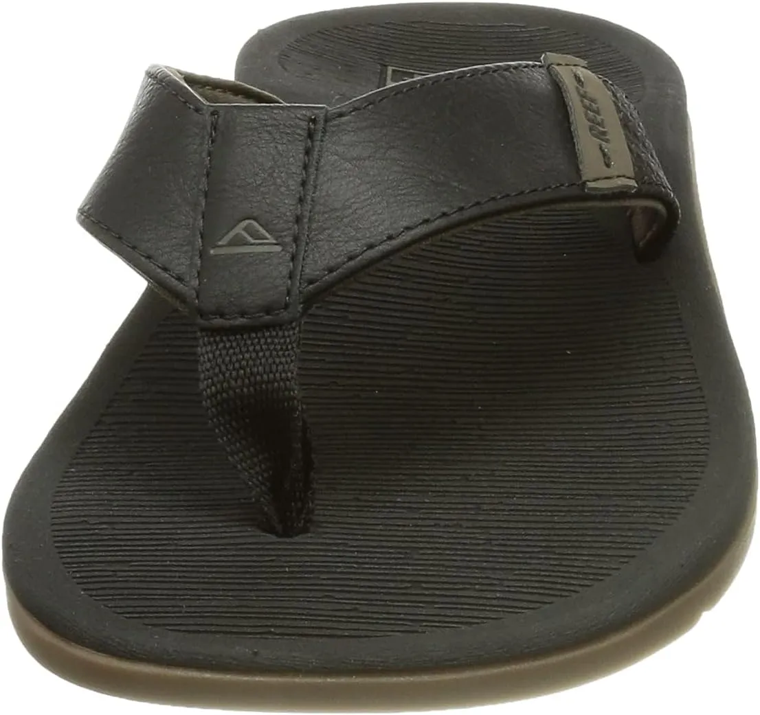 REEF Santa Ana Men's Flip Flop, Arch Support, Water Friendly, Non Marking Outsole