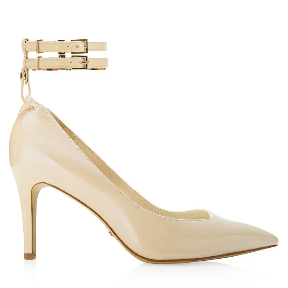 REVERSIBLE DOUBLE WRAP ANKLE STRAPS