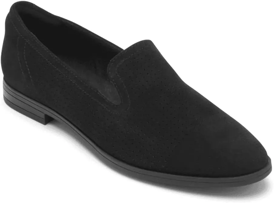 Rockport Perpetua Perf Slip-On Black 9 M (B)