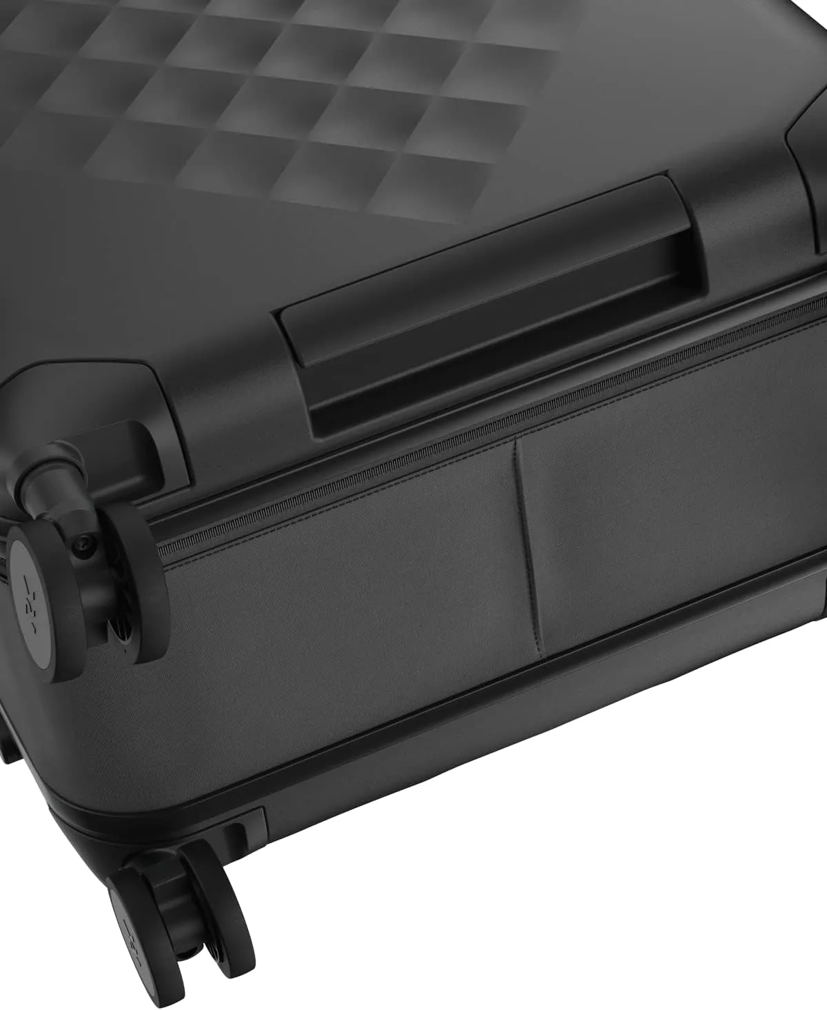 Rollink Flex 360 International Carry-On Fully Collapsible Suitcase - Hardshell, Smooth Double Spinner Wheels, Scratch, Water & Impact Resistant, TSA Lock, (Black, Carry-On International 21-Inch)