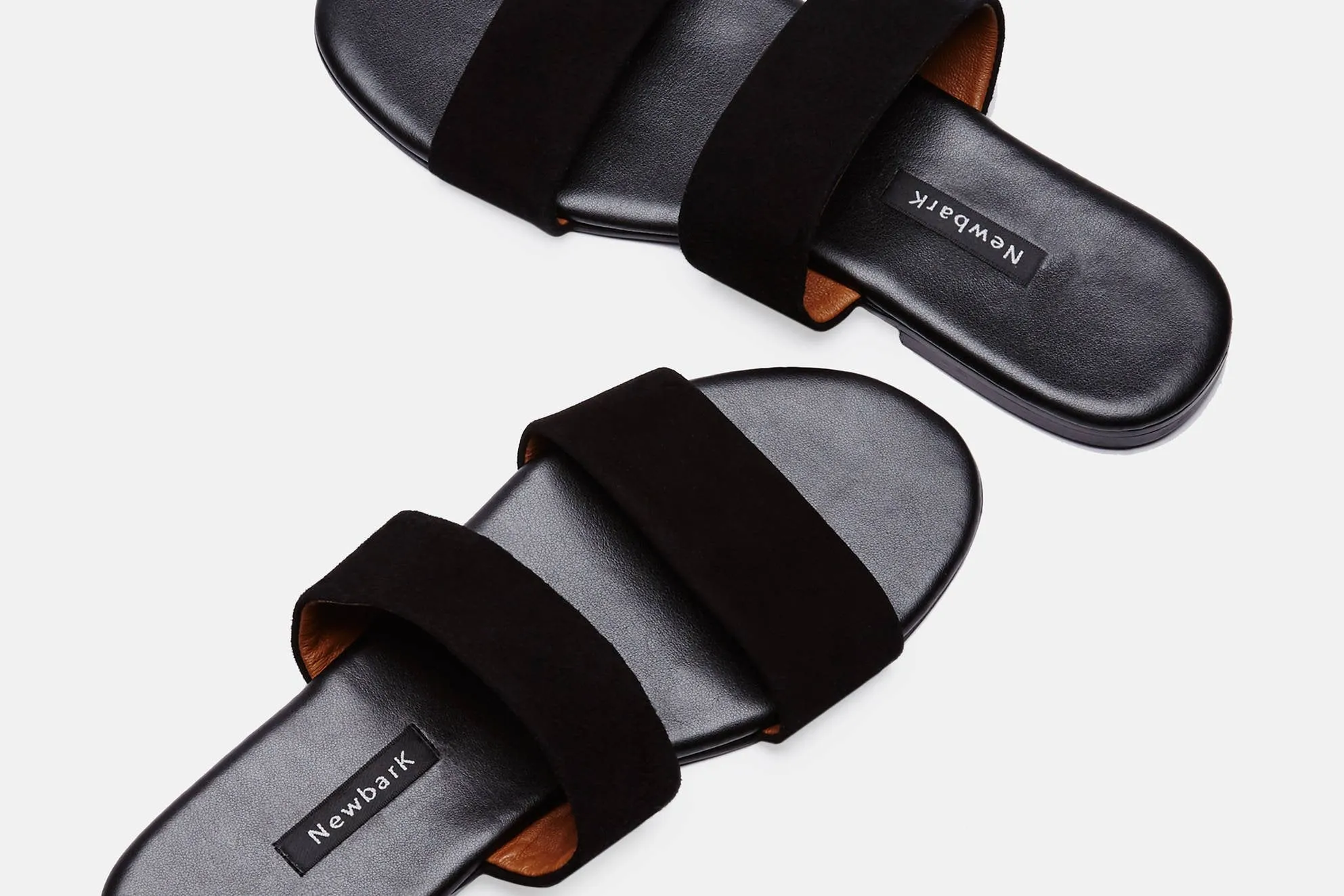 Roma IV Sandal - Black Kid Suede