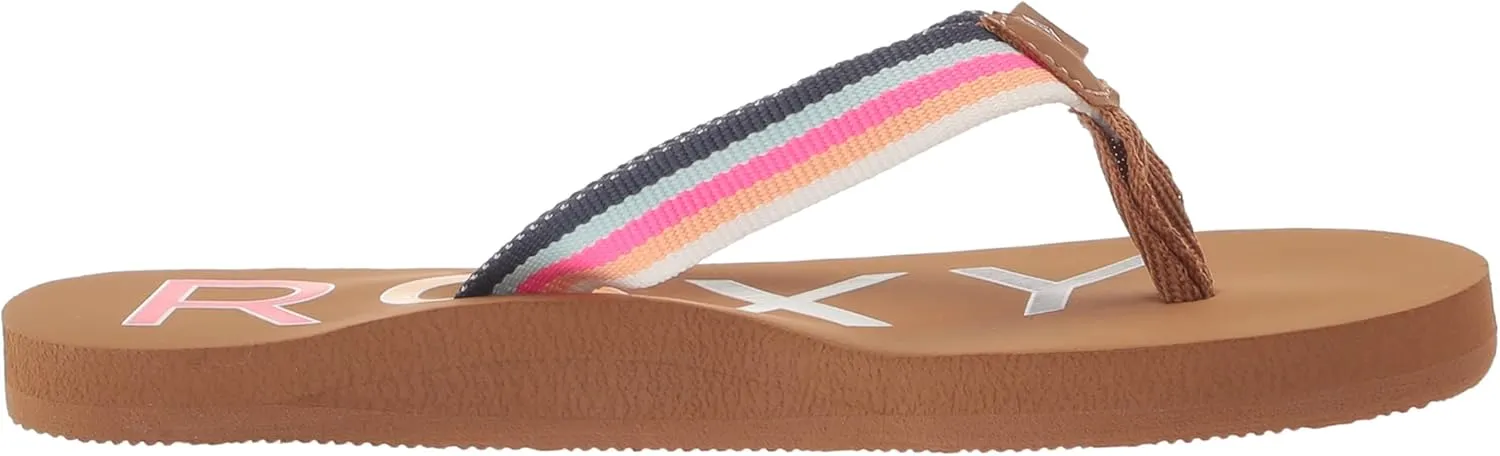 Roxy Girl's Rg Colbee Flip Flop Sandal