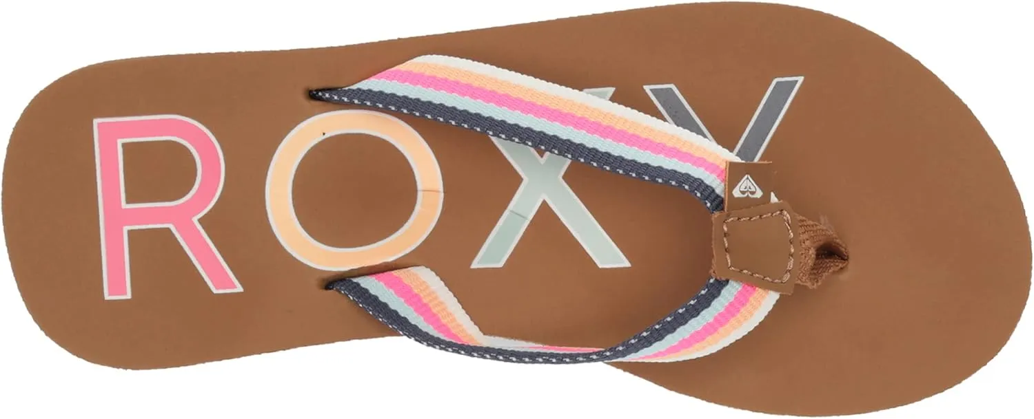 Roxy Girl's Rg Colbee Flip Flop Sandal