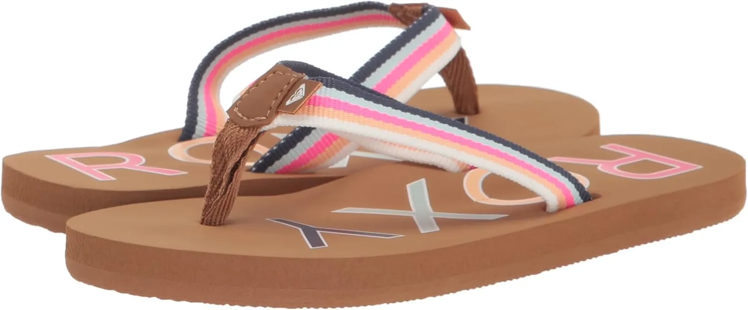 Roxy Girl's Rg Colbee Flip Flop Sandal