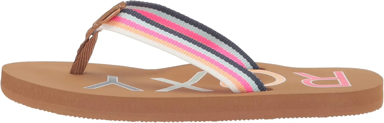 Roxy Girl's Rg Colbee Flip Flop Sandal