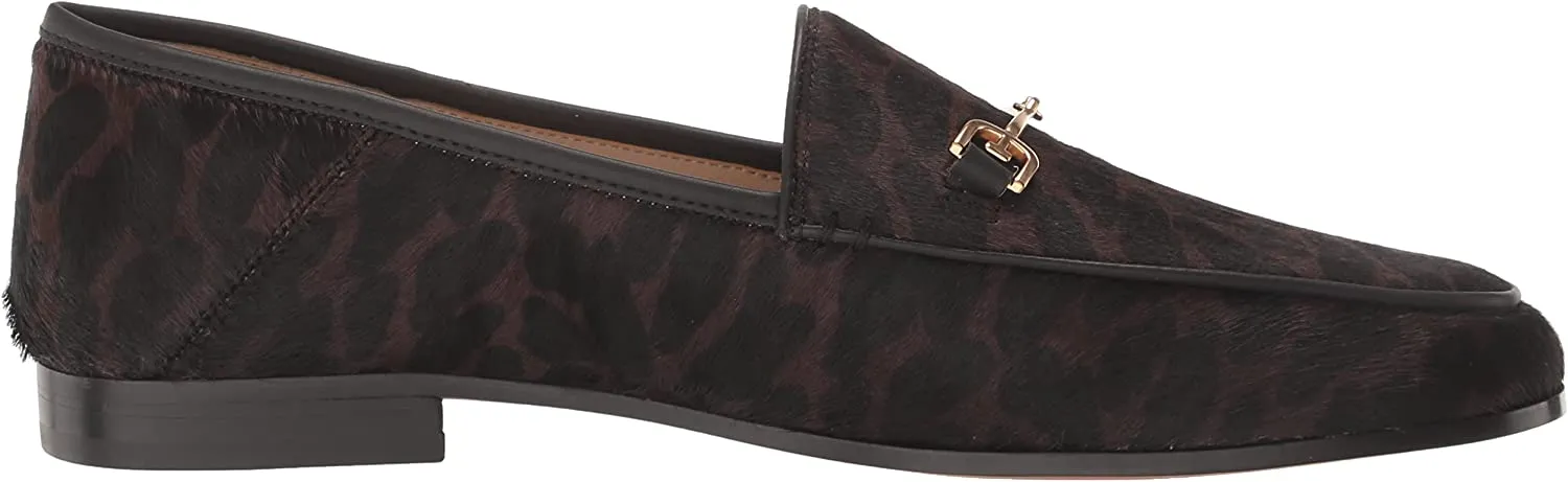 Sam Edelman Womens Loraine Calf Hair Slip On Loafers Brown 6.5 Medium (B,M)