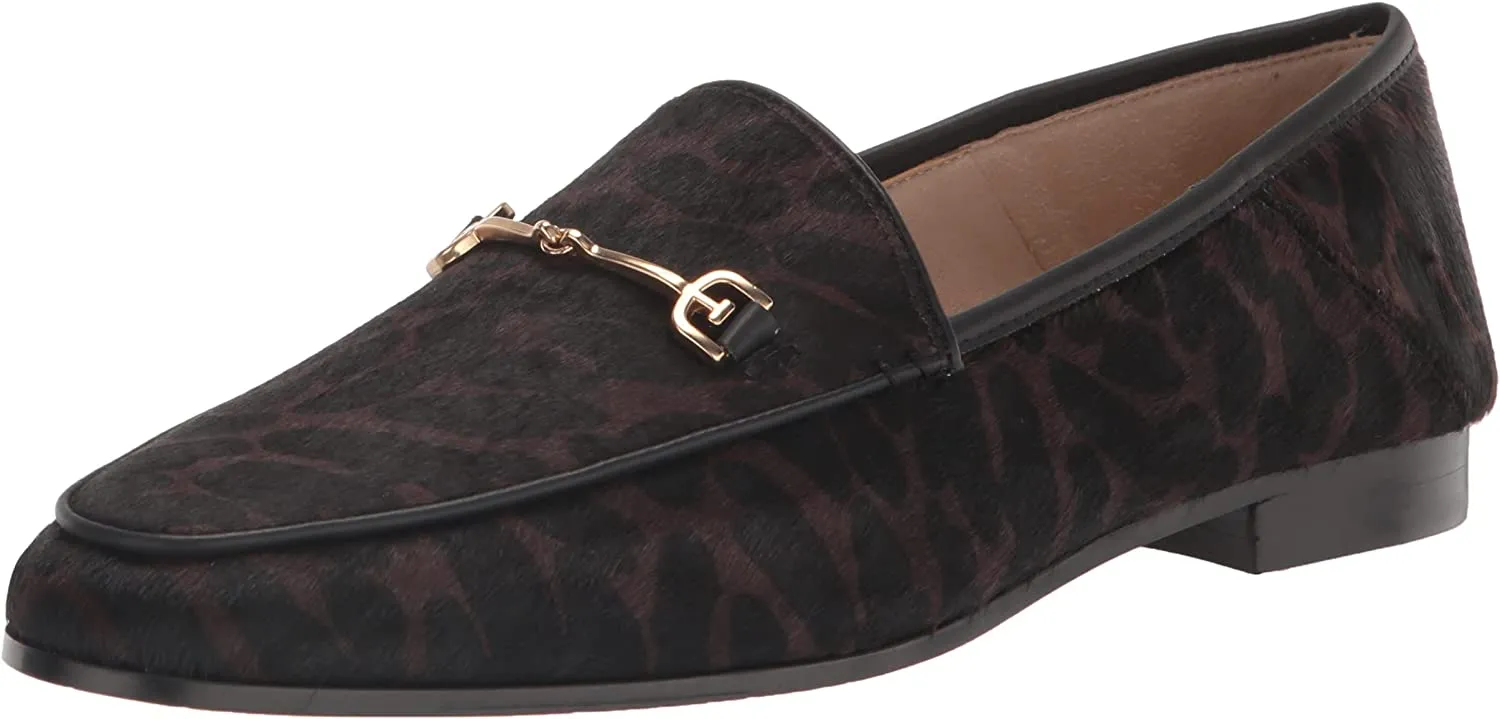 Sam Edelman Womens Loraine Calf Hair Slip On Loafers Brown 6.5 Medium (B,M)