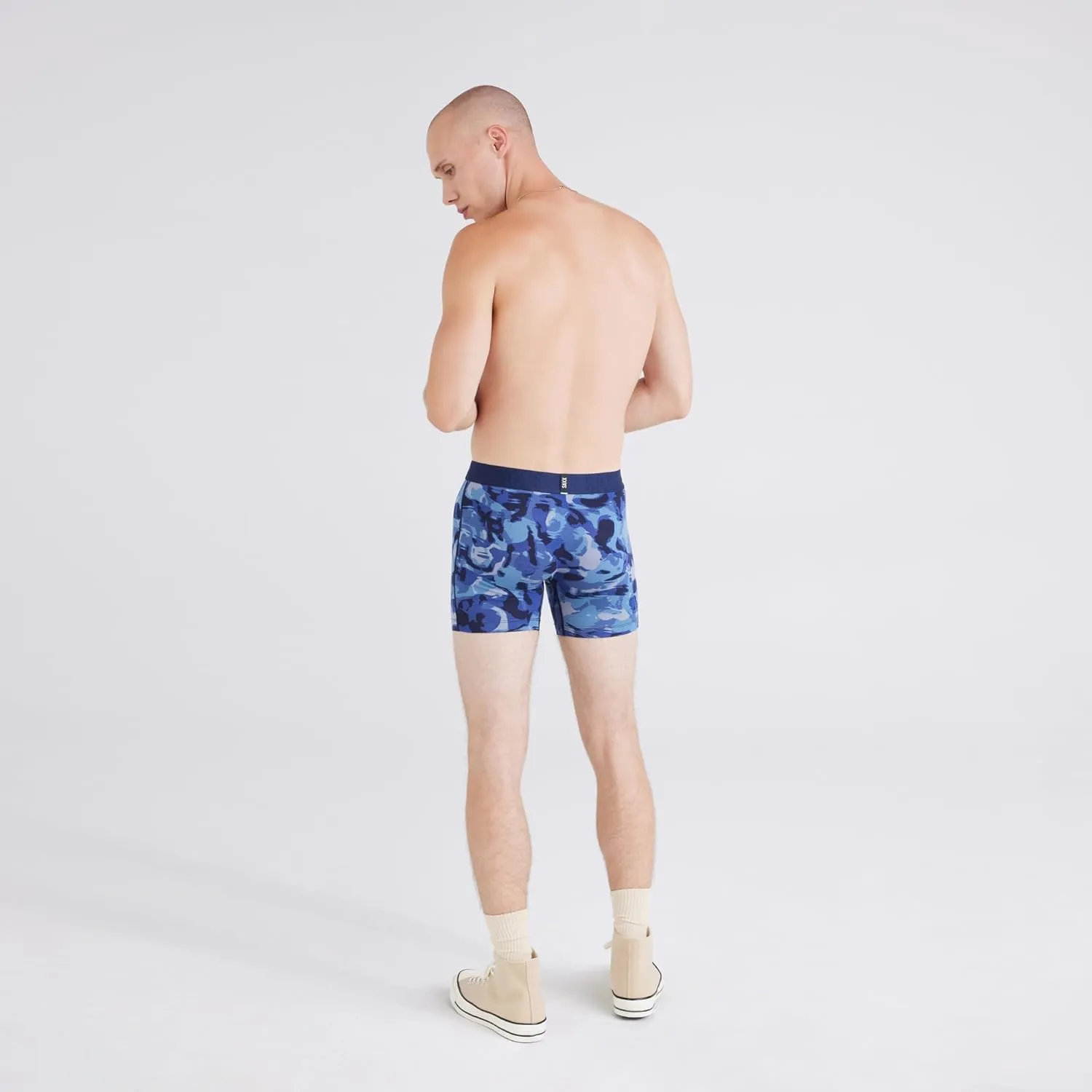 SAXX Underwear Co. Men's Underwear with Pouch Droptemp Cooling Cotton Boxer Brief Fly 2Pk