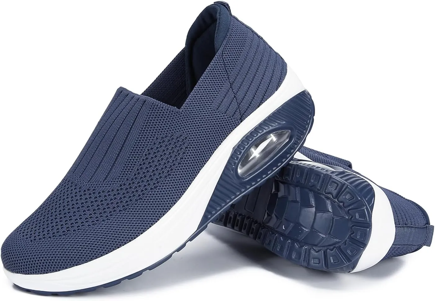 Semshedy Women Nurse Shoes Orthopedic Platform Nursing Sneakers Air Cushion Diabetic Walking Wedge Sneaker
