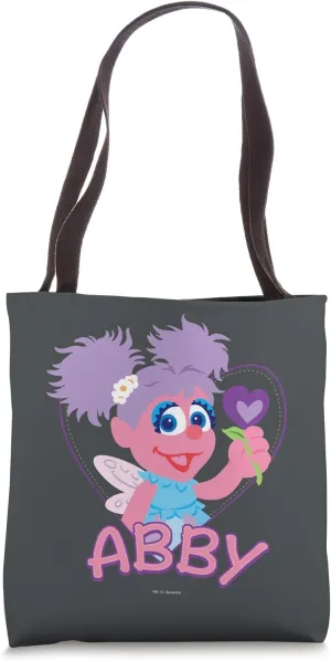 Sesame Street Flat Abby Cadabby Tote Bag