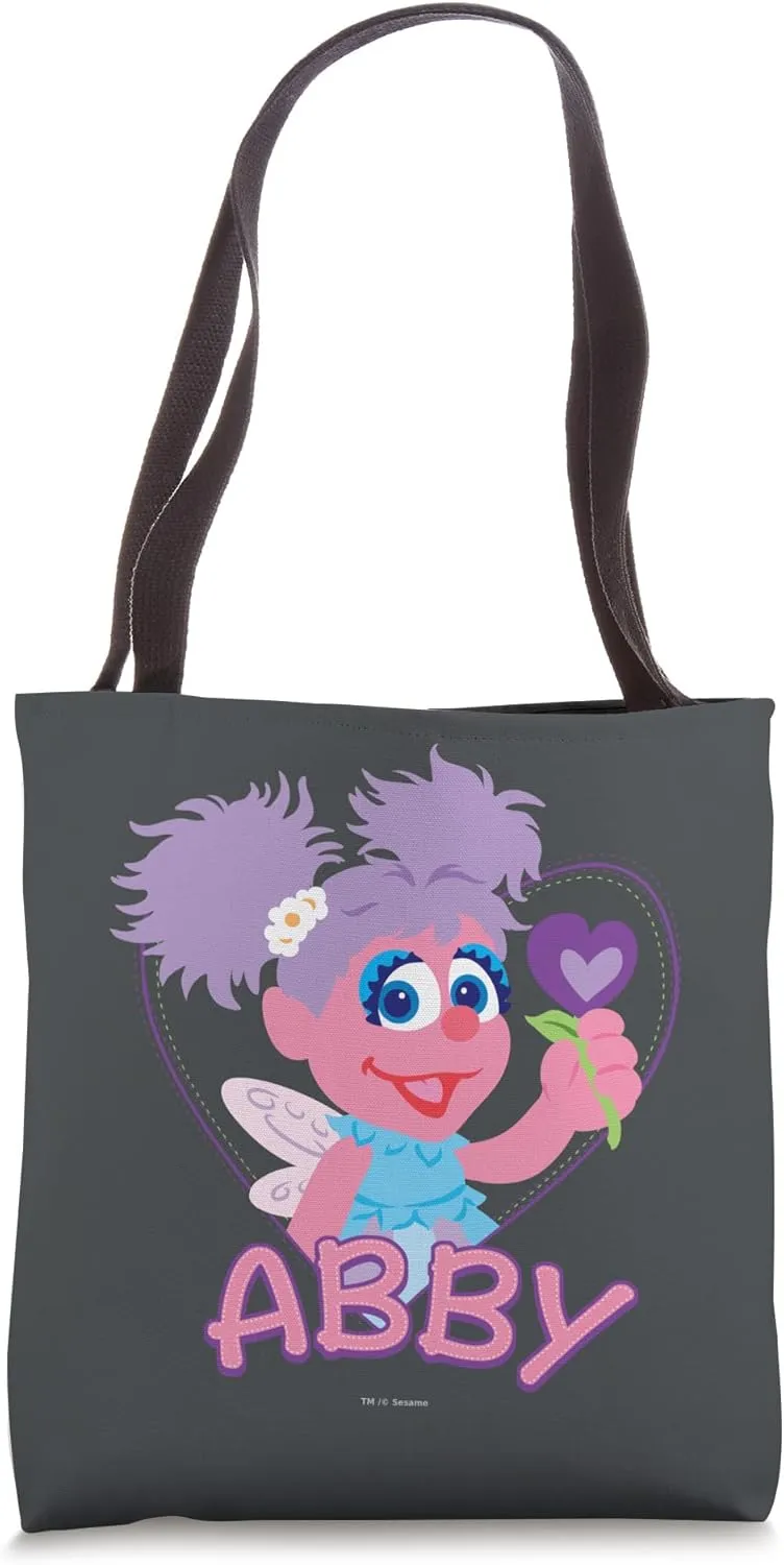 Sesame Street Flat Abby Cadabby Tote Bag