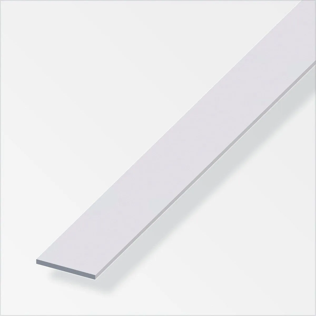 Silver Aluminium Flat Bar 20 x 5mm x 1m