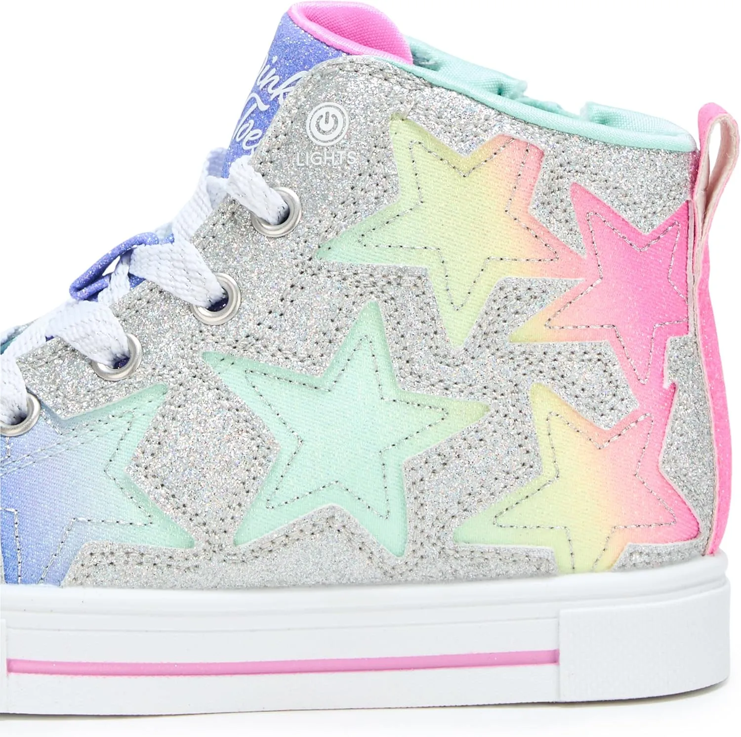 Skechers Girl's Twinkle Sparks-Stellar Star Sneaker