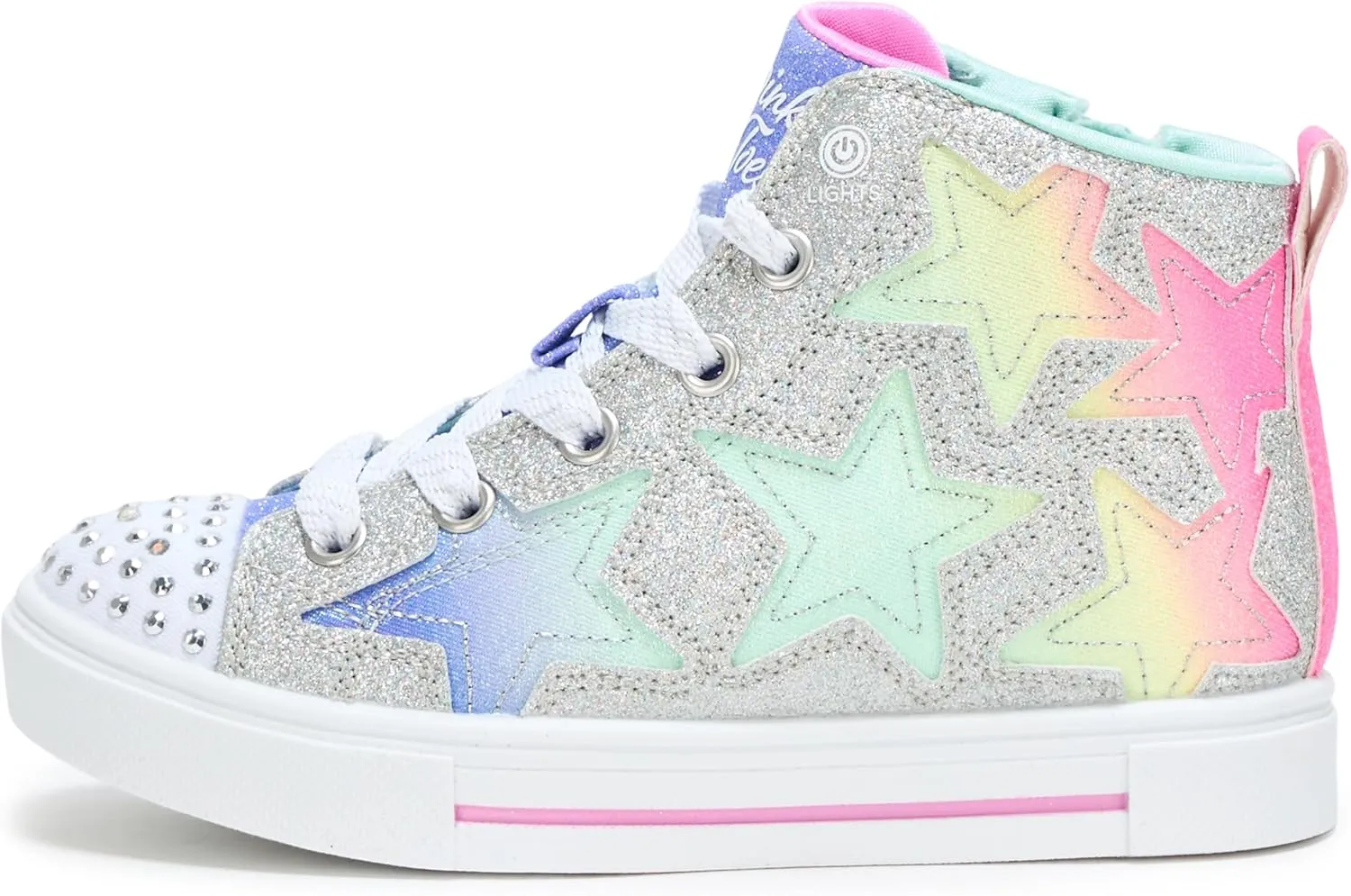 Skechers Girl's Twinkle Sparks-Stellar Star Sneaker